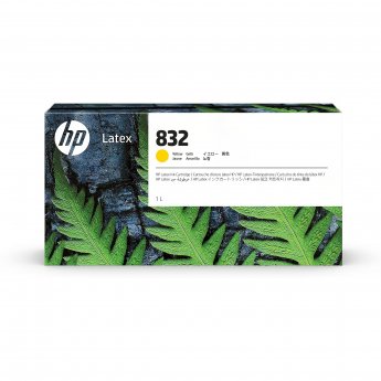 Hewlett Packard HP 832 1L Yellow Latex Ink Cartridge