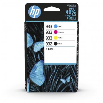 Hewlett Packard HP 932 Black/933 Cyan/Magenta/Yellow 4-pack Original Inks