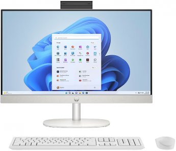 Hewlett Packard HP AiO 24-cr0334nw Ryzen 7 7730U 23.8"FHD IPS 250nits AG 16GB DDR4 3200 SSD512 Radeon Vega 8 LAN Cam1080p+IR NoOS Shell White 2Y