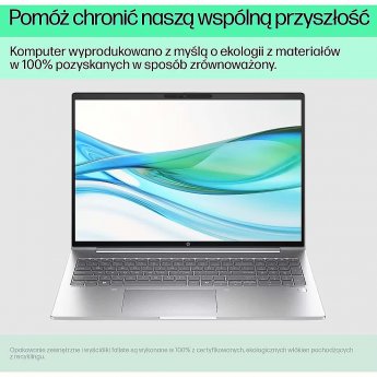 Hewlett Packard HP Probook 460 G11 Core Ultra 7 155H 16"WUXGA IPS 300nits AG 16GB DDR5 SSD512 Intel Arc 56Wh W11Pro Pike Silver 3Y OnSite
