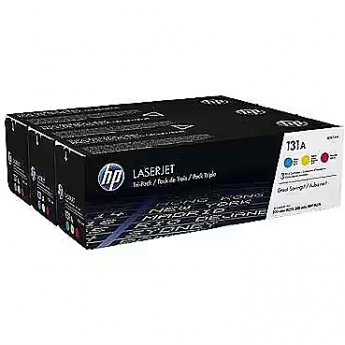 Hewlett Packard HP Toner 131A CYM Tri pack (U0SL1AM)