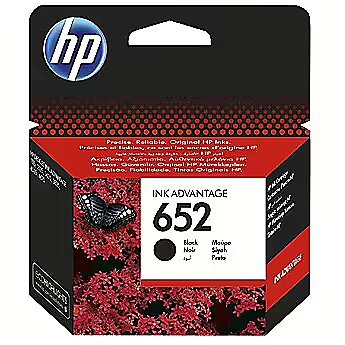 Hewlett Packard INK CARTRIDGE BLACK NO.652/F6V25AE HP