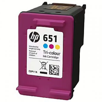 Hewlett Packard Ink HP 651 Color