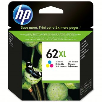 Hewlett Packard Ink no 62XL C2P07AE Tri-Color