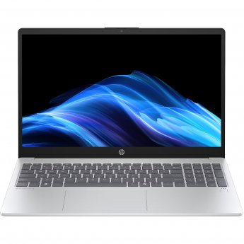 Hewlett Packard OmniBook 3 AI 15-fn0012ny - Ryzen AI 5 340, 16GB, 512B SSD, 15.6 FHD 300-nit AG, FPR, US keyboard, Glacier Silver, Win 11 Home