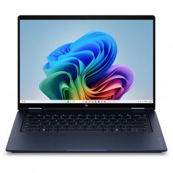 Hewlett Packard OmniBook X Flip 14-kc0011nn - Ryzen AI 5 430 (4C) 50 NPU TOPs, 16GB LPDDR5X 7500 on-board, 512GB PCIe Gen4 Value, AMD Radeon 840M Graphics, Touch/14.0 2K (1920x1200) Brightview 400 nits,  Athmospheric Blue, Win 11 Home, 1 years