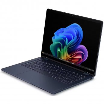Hewlett Packard OmniBook X Flip 2-in-1 NG AI - Ryzen AI 9 465 | 14" 120Hz 3K OLED Dotyk | 32GB | 1TB | W11H | Granatowy