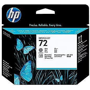 Hewlett Packard PRINTER ACC PRINTHEAD 72//BLACK&GREY C9380A HP