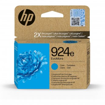 Hewlett Packard Tinte 924e EvoMore Cyan bis zu 800 Seiten