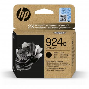 Hewlett Packard Tinte 924e EvoMore Schwarz bis zu 800 Seiten