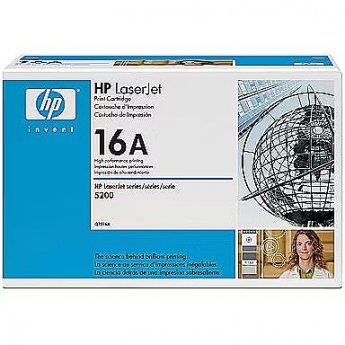 Hewlett Packard TONER 16A FOR LJ 5200, 12K