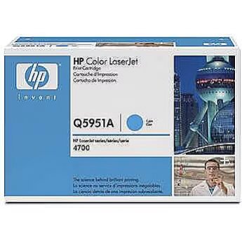 Hewlett Packard TONER COLOR LJ 4700 CYAN, 10K PGS