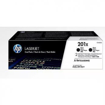 Hewlett Packard Toner HP 201X black | black 2pack | Color LaserJet M252n ;M252dw ;M277n ;M274n