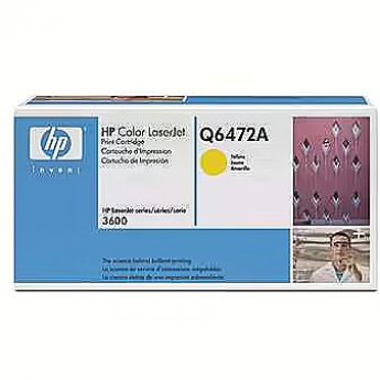 Hewlett Packard TONER YELLOW /LJ3600/3800/Q6472A