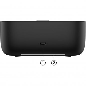 Hewlett Packard USB-C Dock G6 100W - 3x USB 3.2, 2x USB-C(15W), 2x DisplayPort 1.4, 1x HDMI 2.1, 1x RJ-45, 1x nano lock slot