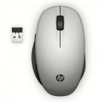 Hewlett Packard Wireless Mouse 300 Dual Mode, White