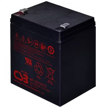 Hitachi CSB HR1221WF2 12V 5.3Ah battery