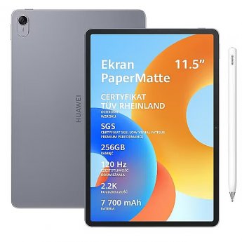 Huawei MatePad 11.5, 8GB/256GB, Space Gray + Stylus