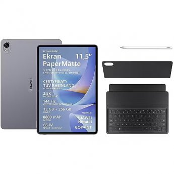 Huawei MatePad 11.5 S (2026), 12GB/256GB, Space Gray + Keyboard + Stylus