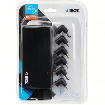 iBOX UNIVERSAL POWER SUPPLY FOR NOTEBOOK I-BOX IUZ90WA 90W AUTOMATIC