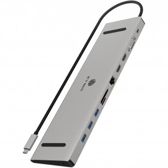 Icy Box IB-DK2106a-CPD USB-C 11-in-1 PD 100W DockingStation