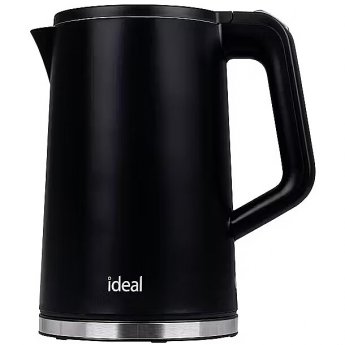 Ideal Kettle 1.7 l, steel body, power 1500 W, black