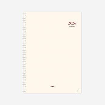 Ieliktnis plānotājam SENATOR DAY Spirex 2026, A4, PVC (Baltic)