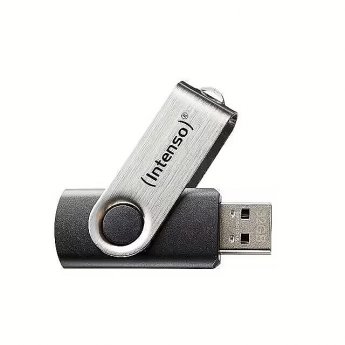 Intenso Basic Line, 16GB, Black & Silver