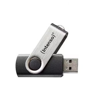 Intenso Basic Line, 32GB, Black & Silver