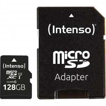 Intenso Performance, 128GB, microSDXC, UHS-I, Class 10 +Adapter