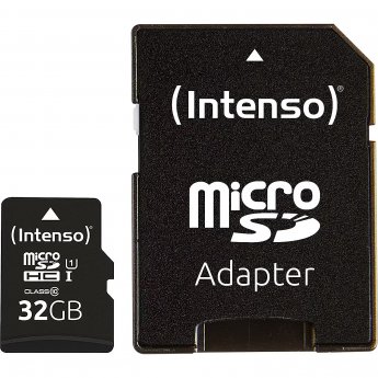 Intenso Performance, 32GB, microSDHC, UHS-I, Class 10 +Adapter