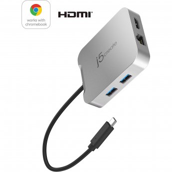 J5create 4K60 ELITE USB-C PD MULTI-PORT ADAPTER