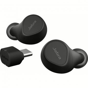 Jabra Evolve2 Buds, MS, USB-C +Wireless Charging Pad
