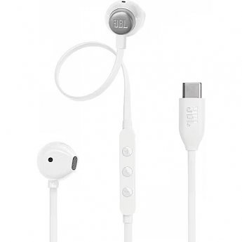 JBL Tune 305C Earphones USB-C White