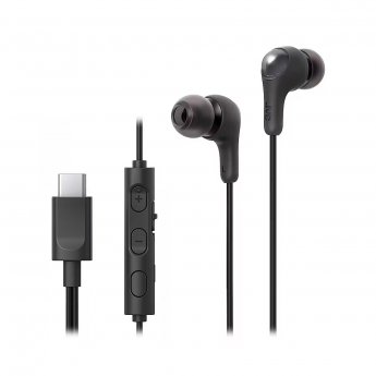 JVC Earphones HA-FR9UC black