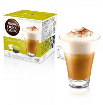 Kafija kapsulu automātiem NESCAFE Dolce Gusto Capuccino, 12.5 g, 16 gab./iepak.