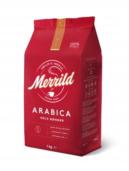 Kafijas pupiņas MERRILD, 1 kg