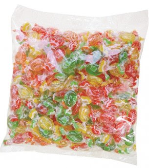 Karameles JEDNOSC SI BON, ar augļu garšu, 1kg