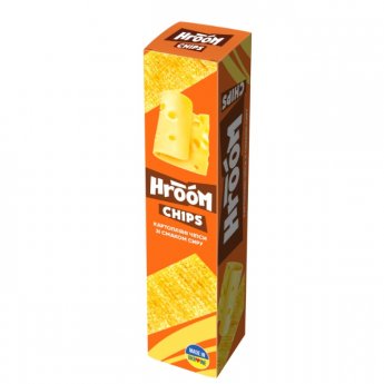 Kartupeļu plāksnes HROOM, ar siera garšu, 50g