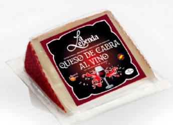 Kazas siers LA LEYENDA ar sarkanvīnu, 200g
