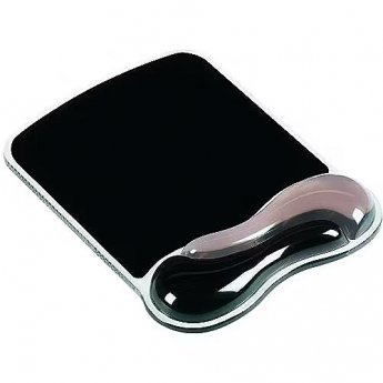 Kensington Duo Gel Mouse Pad, Light Smoke/Dark Smoke