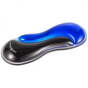Kensington Slim Duo Gel Mouse/Track ball Wrist Rest, Blue