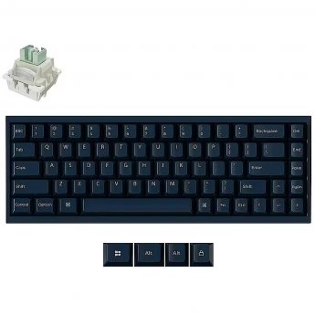 Keychron KEYBOARD USB-C Q16 HE 8K/NAVY BLUE Q16HW-J1