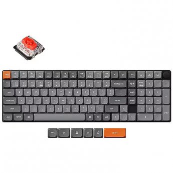 Keychron KEYBOARD WRL K17 MAX RGB/BLACK K17M-H1