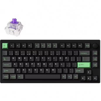 Keychron P1H-M1Z WRL P1 HE RGB, BLACK 