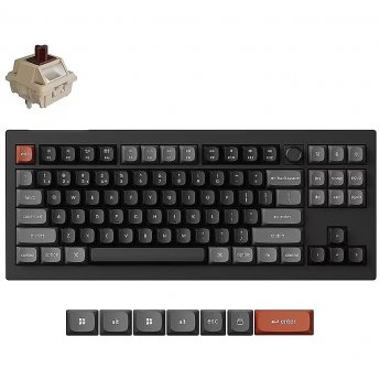 Keychron V3U-D3 WRL V3 ULTRA, BLACK 