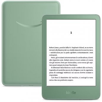 Kindle Kindle, 16GB, Matcha Green, with Ads