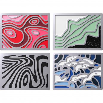 Kingston Abstract Series Magnetic Badge