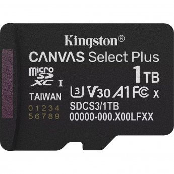 Kingston Canvas Select Plus, 1TB, microSDXC