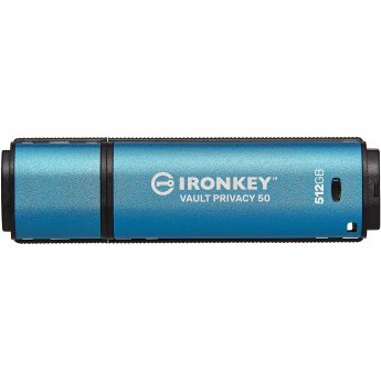 Kingston Iron Key, 512GB, USB-C, Blue